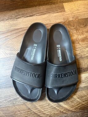 Birkenstock Black EVA Slide Sandals